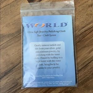 Jewelry polishing cloth